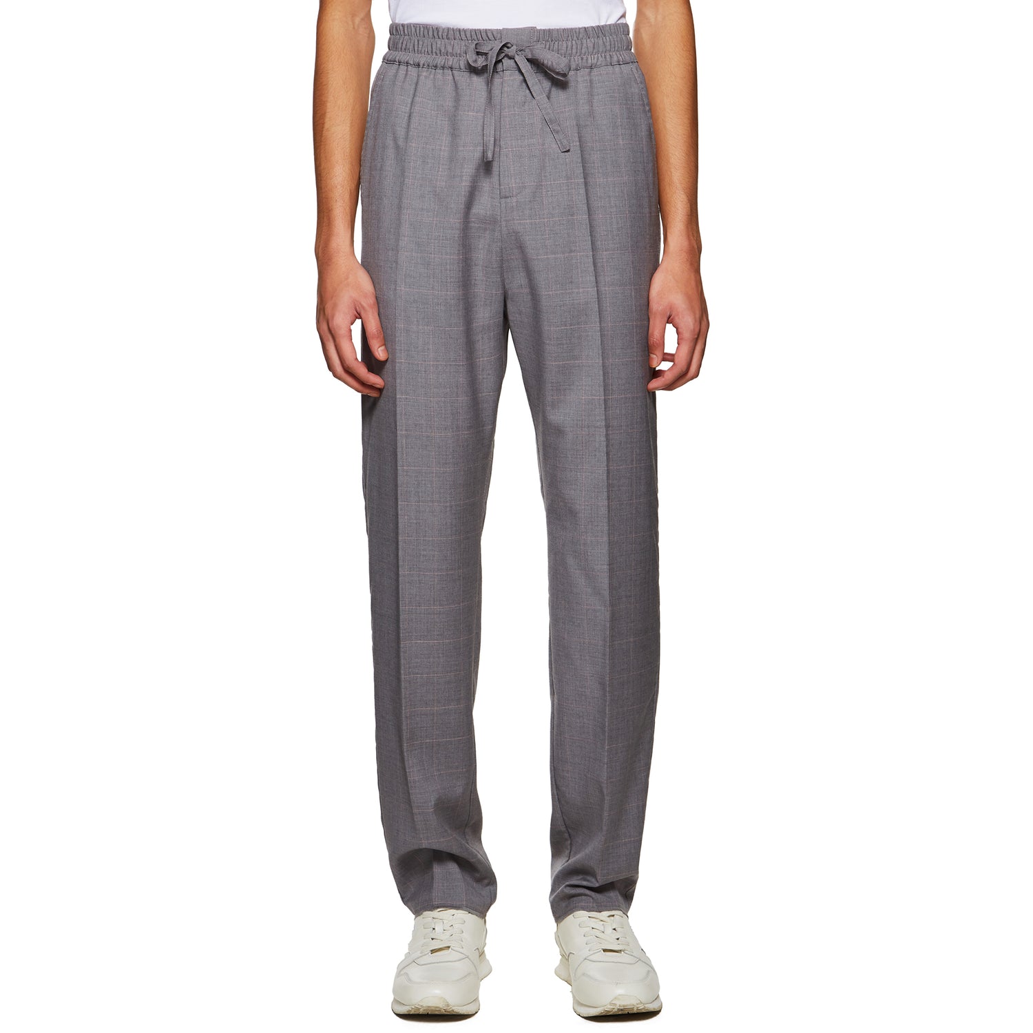 FORMAL DRAWSTRING TROUSERS GREY – Band Of Outsiders