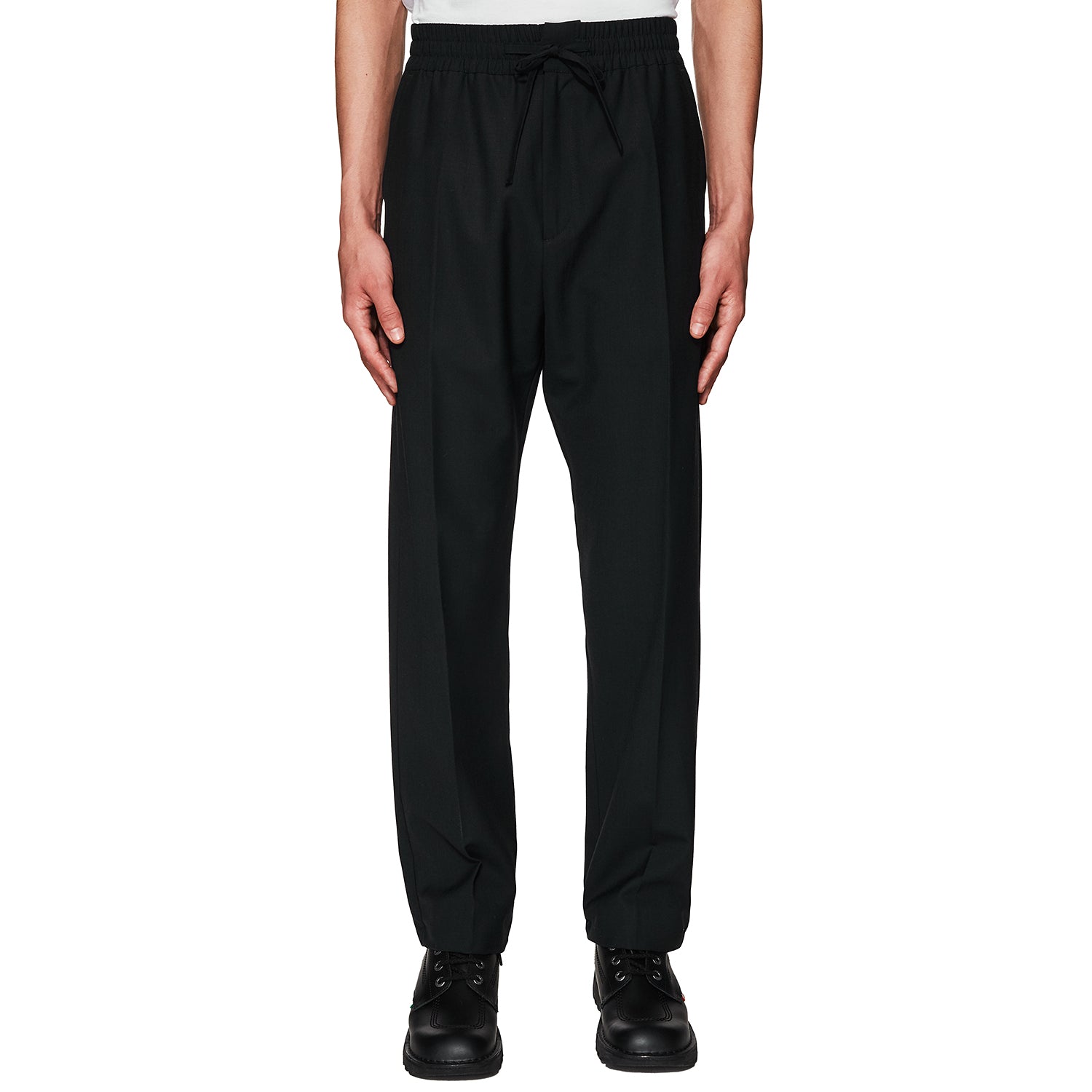 Formal Drawstirng Trousers Black – Band Of Outsiders