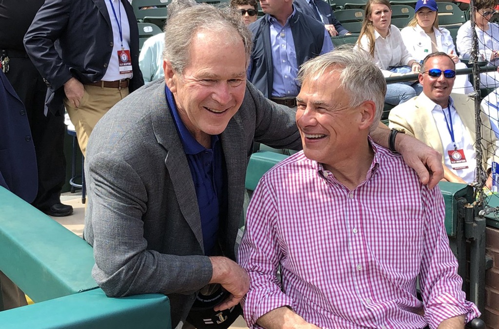 Are Greg Abbott And George Bush Related?