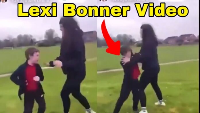 Lexi Bonner beating eight years old boy